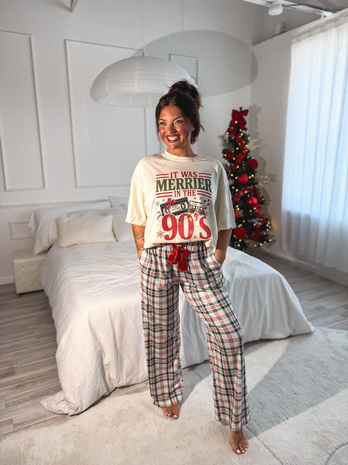 Lounge Pants Plaid Tidings