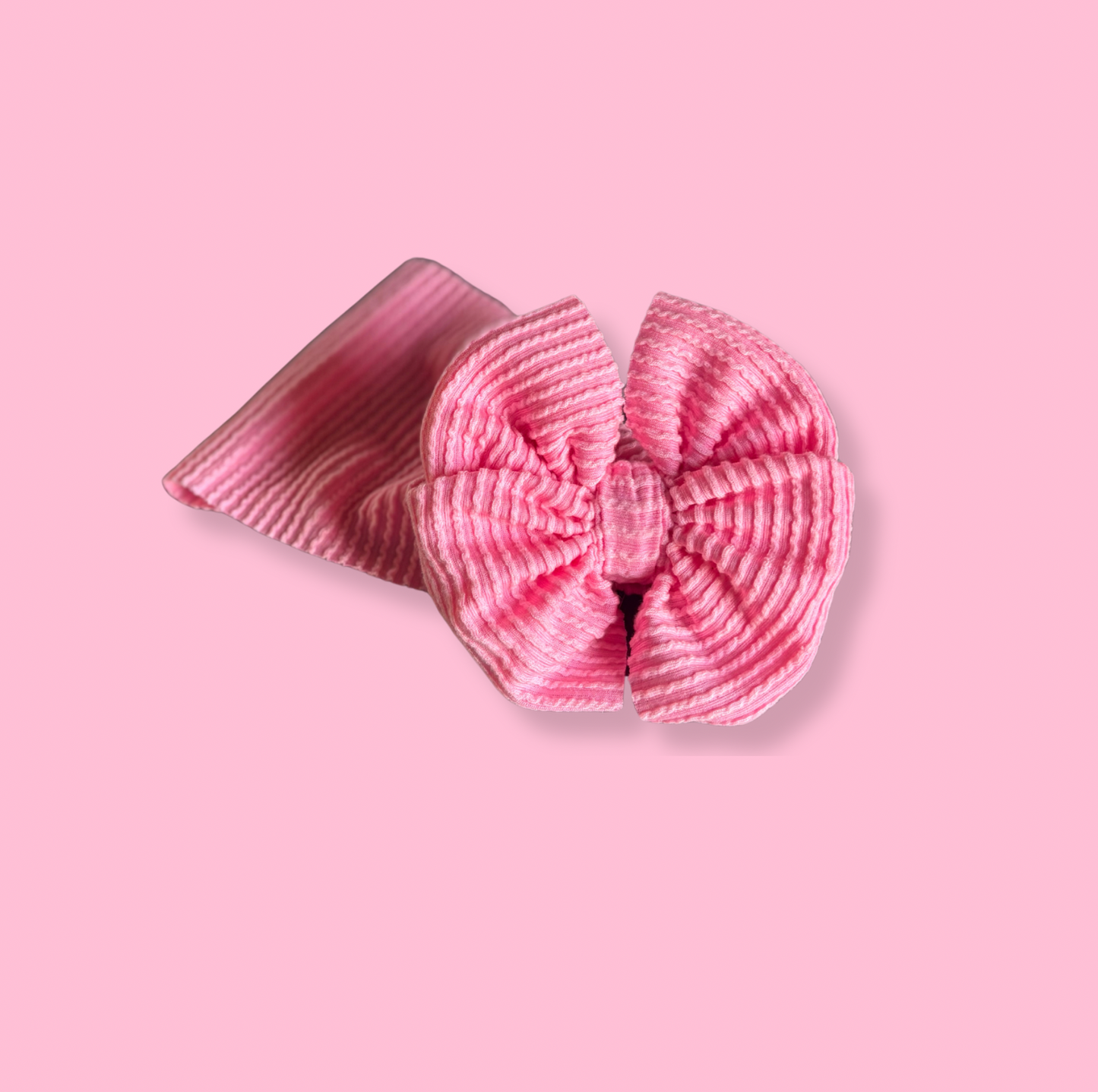 Pretty in Pink Messy Head Wrap