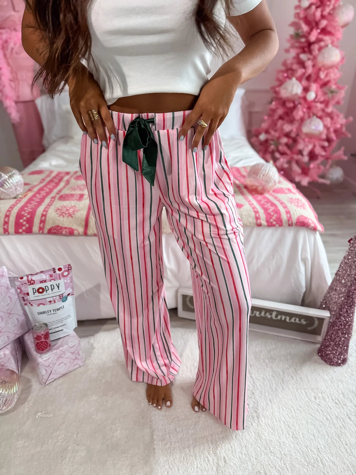Lounge Pants Sugar Plum Stripe