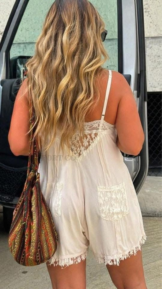 Ivory Babe Romper