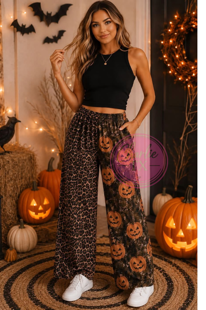 Haunted Camo & Leopard Pants