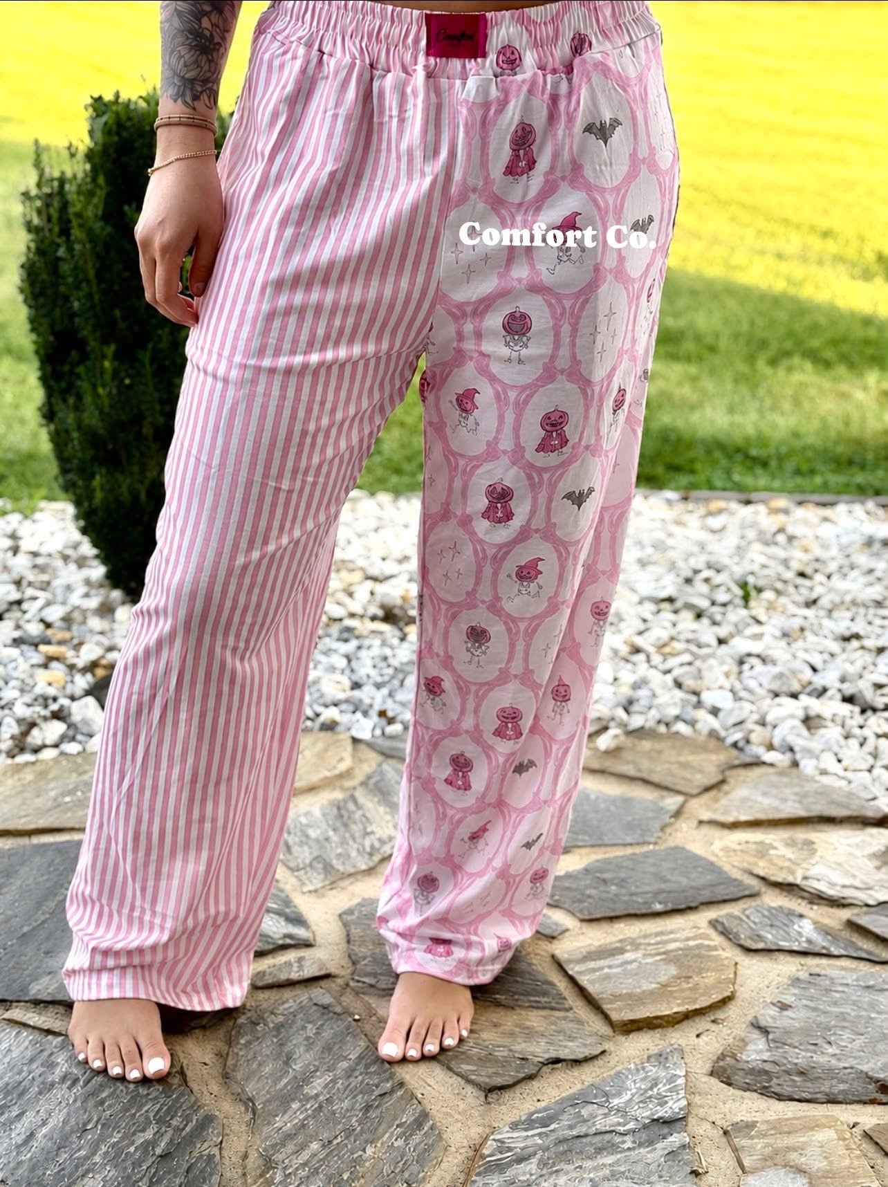 Pink Pumpkin Patch Pants