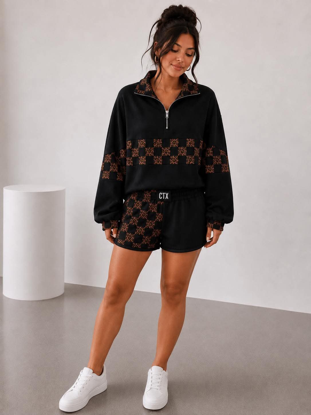 Wild & Cozy SPLIT SHORTS ADULT