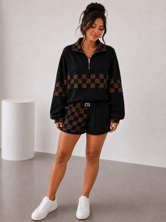 Wild & Cozy SPLIT SHORTS ADULT