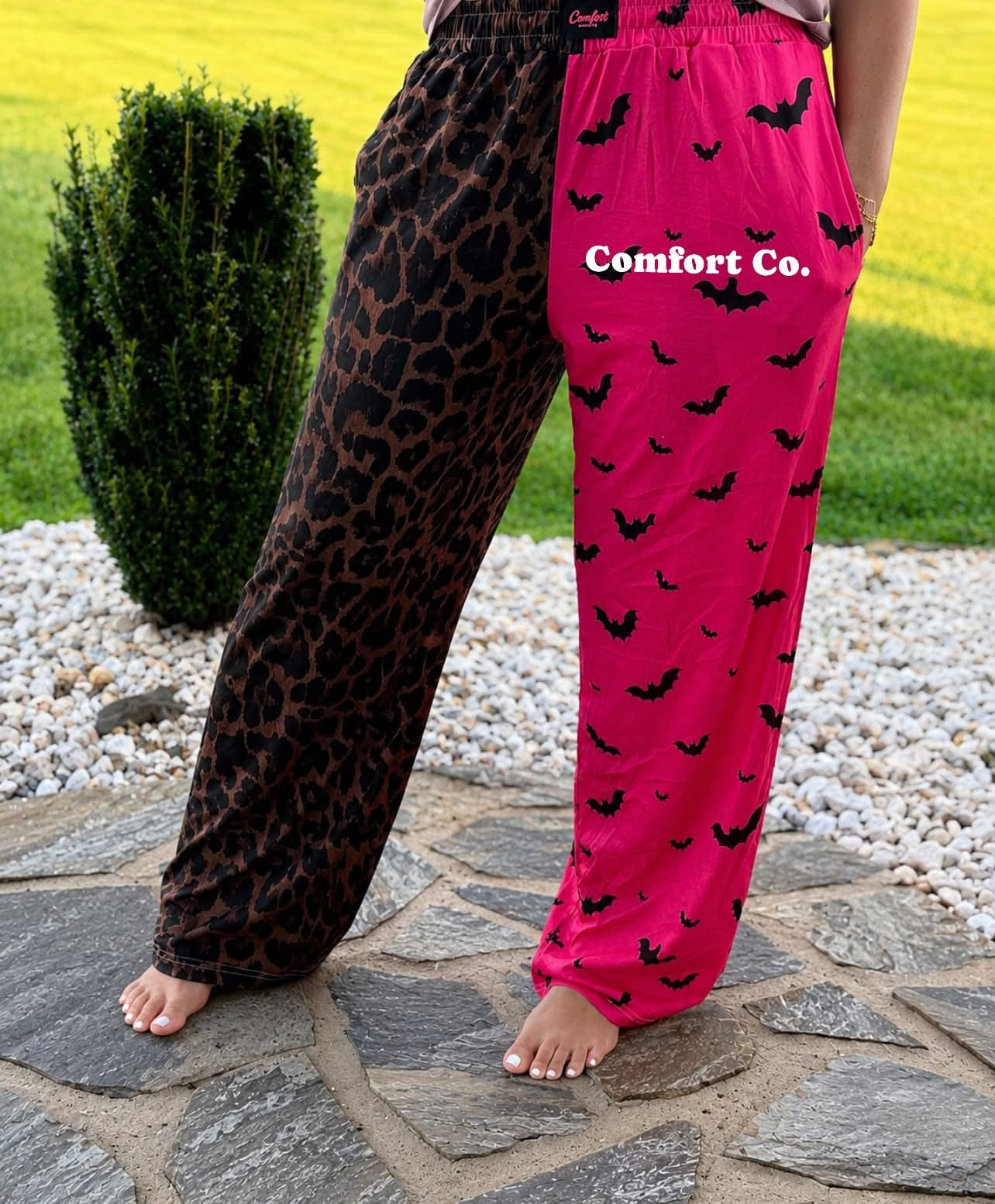 Leopard Batty Pants
