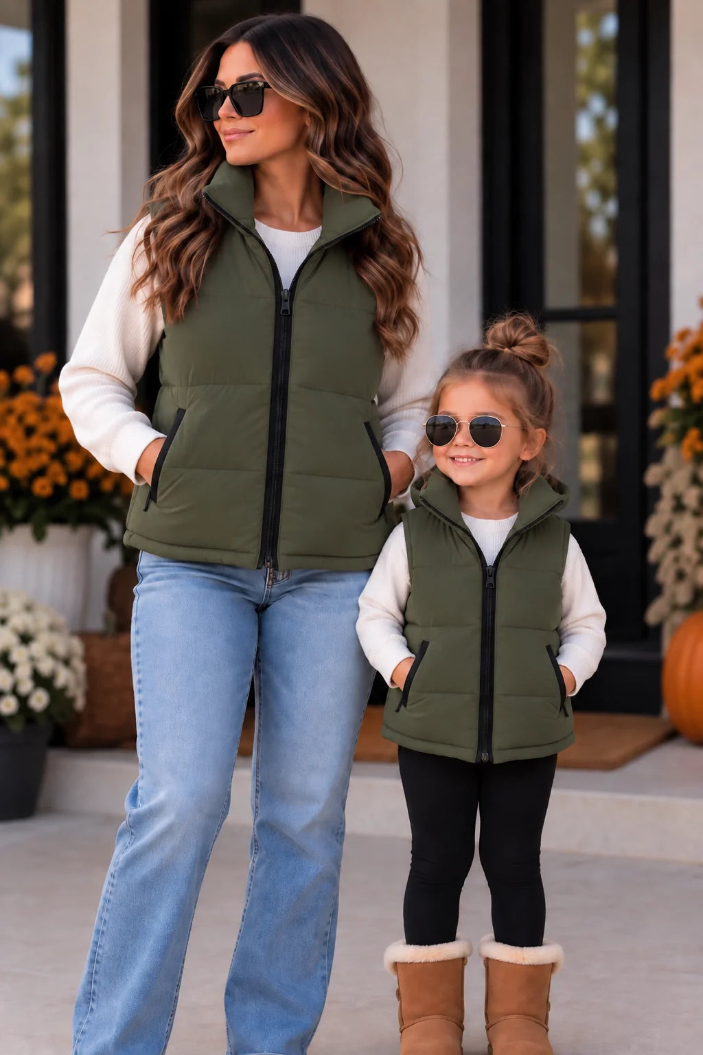 Mama & Mini Puffer Vest