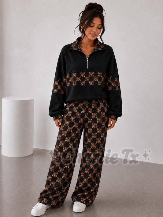 Wild & Cozy FULL PRINT PANTS ADULT
