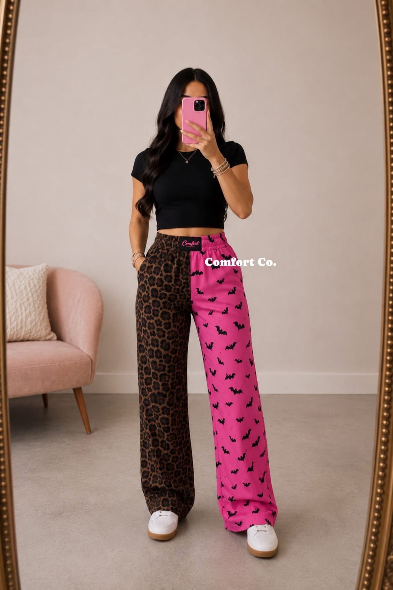 Leopard Batty Pants