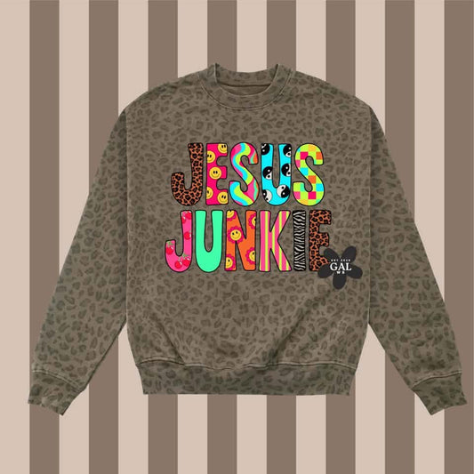 Jesus Junkie Crewneck