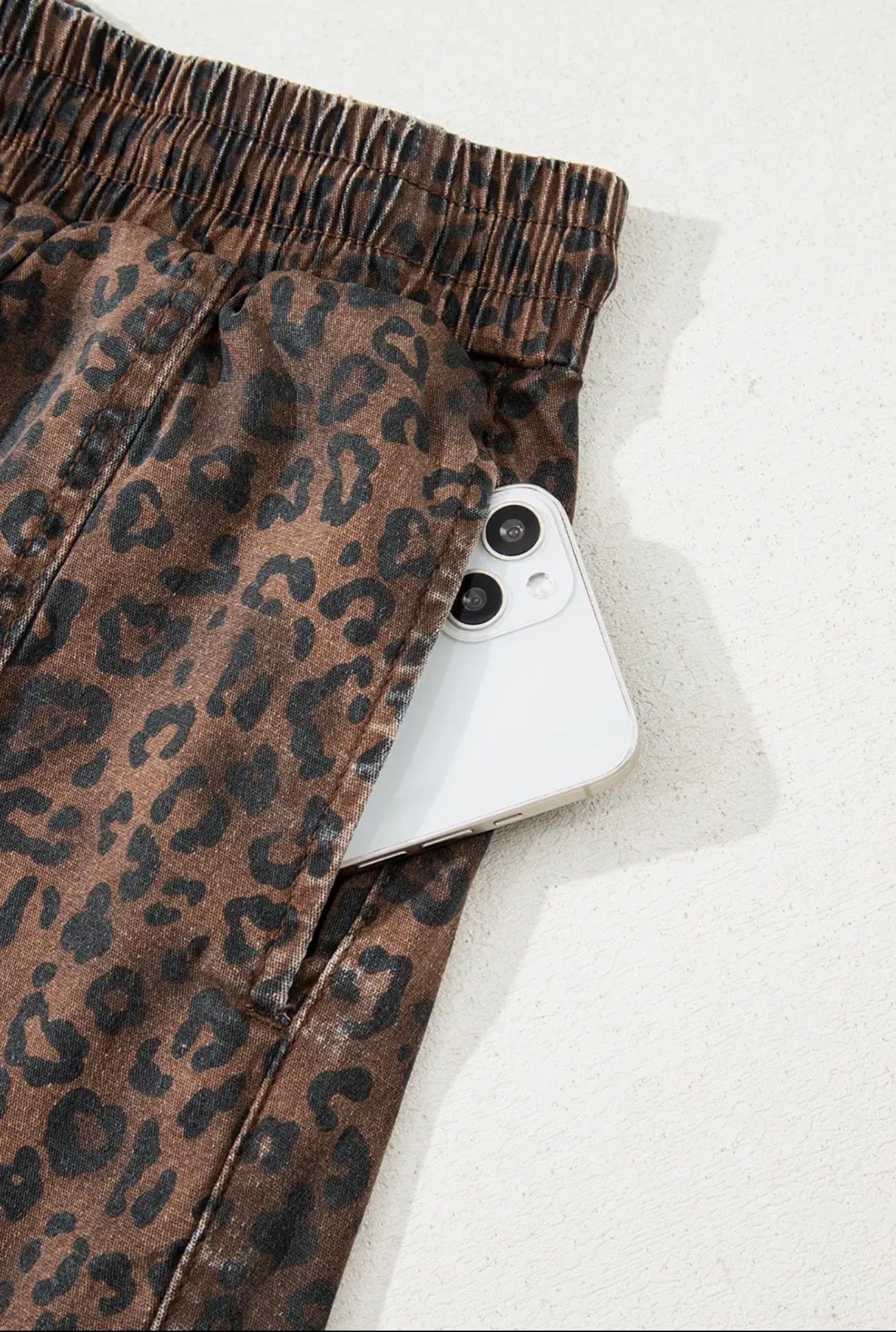 Leopard Skort