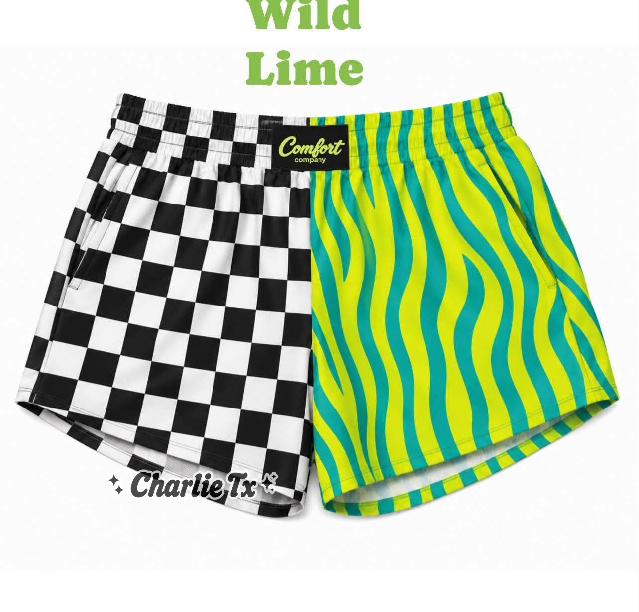 Wild Lime Shorts