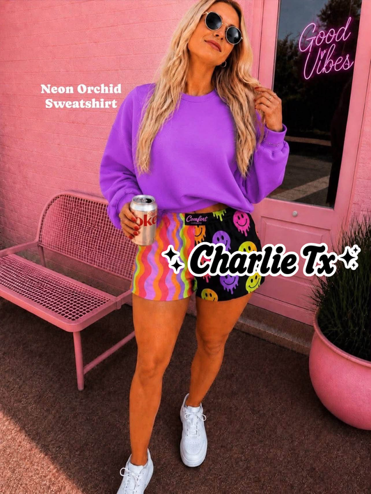 Neon Orchid Sweatshirt