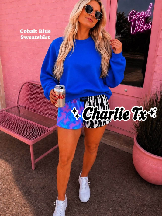 Cobalt Blue Sweatshirt