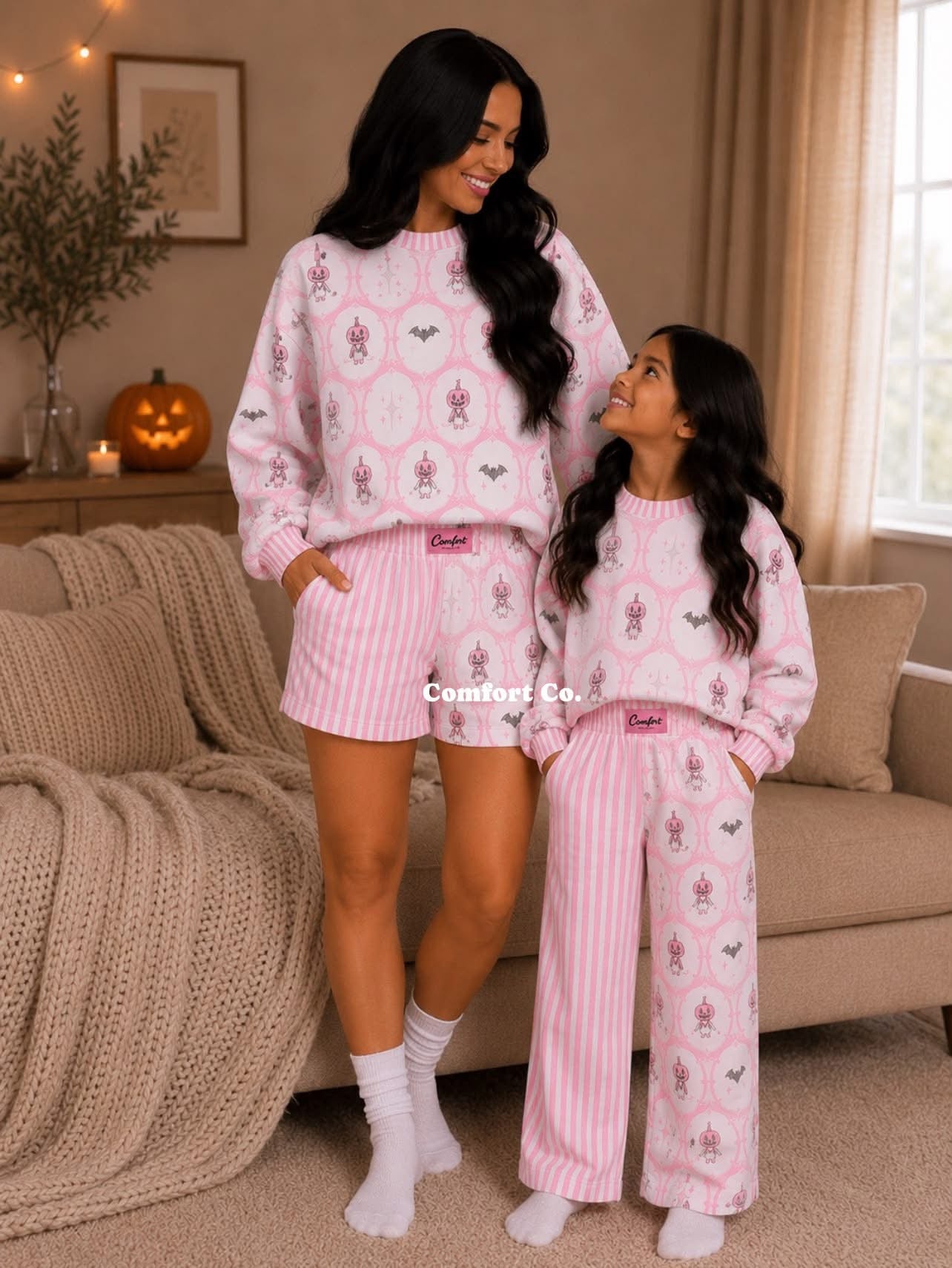 Pink Pumpkin Patch Crewneck