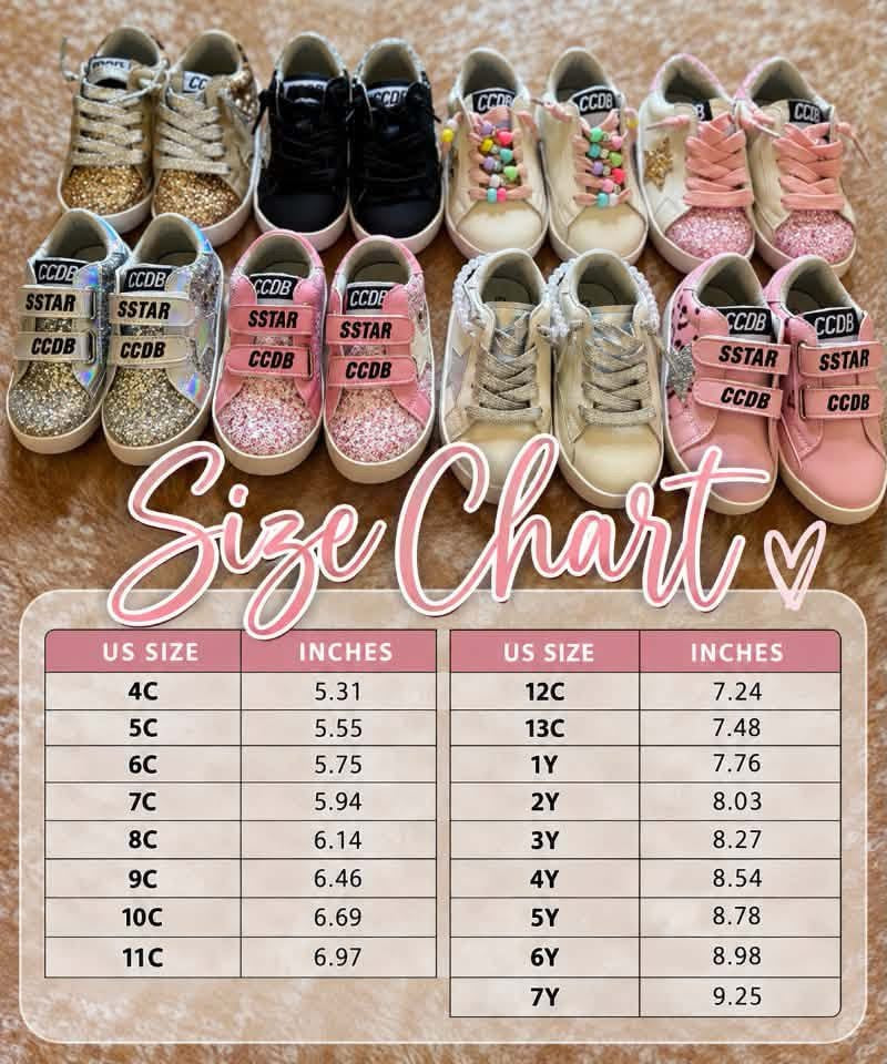 Girly Girl Star Sneakers #1