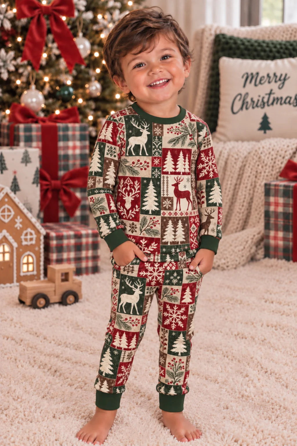 Vintage Noel 2pc