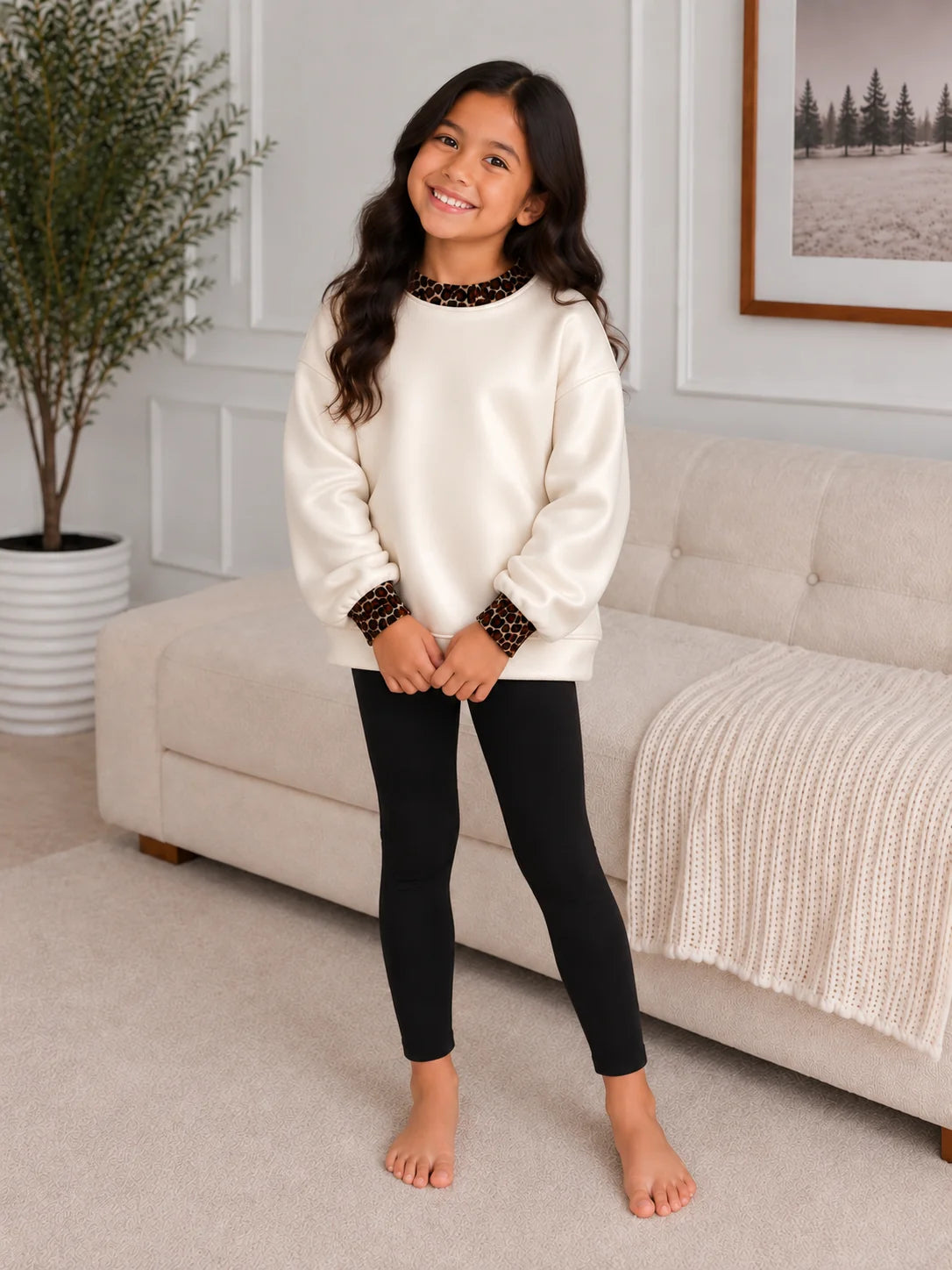 Santa Gone Wild Sweatshirt (mama + mini)