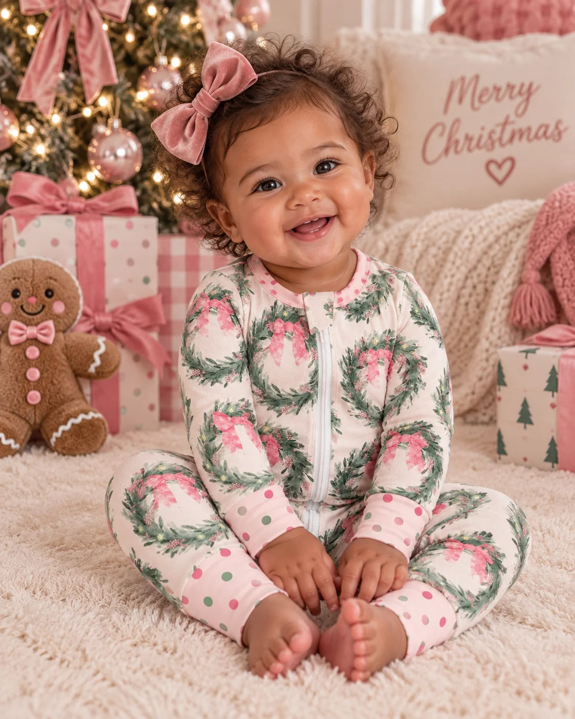 Rosy Wreath Zippie