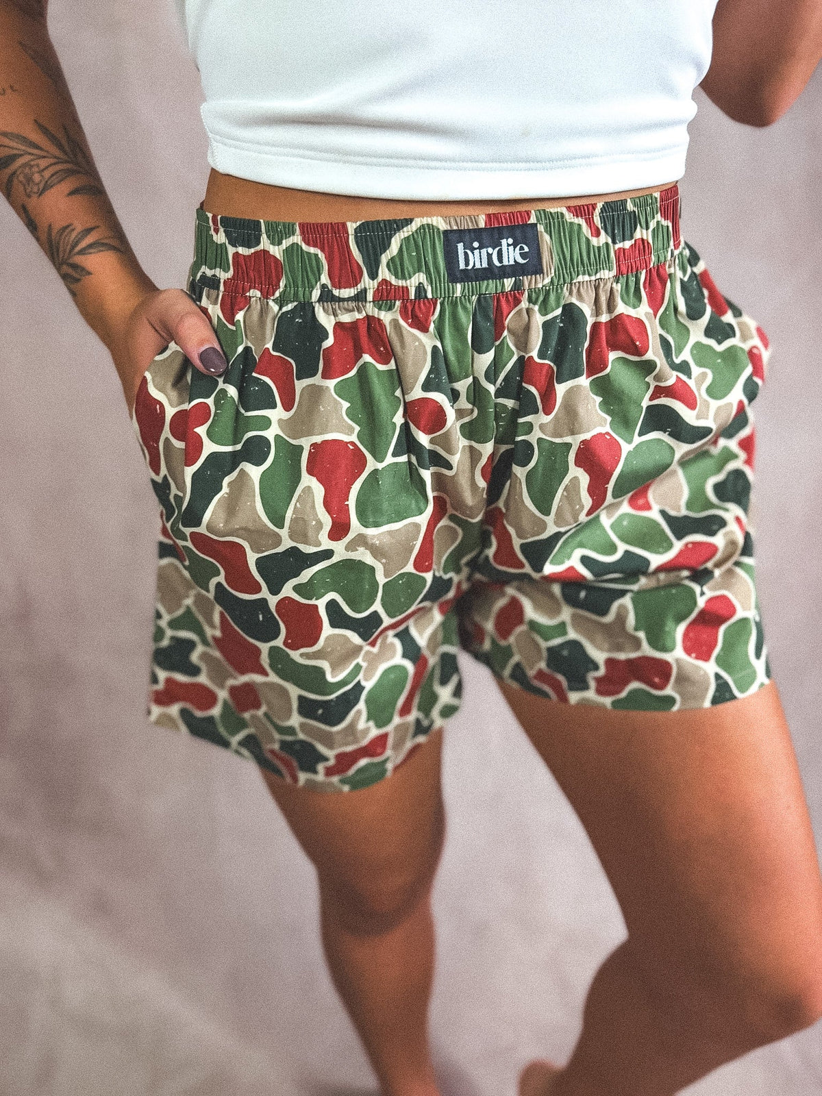 Boxer Shorts Mistletoe Marsh Duck Camo