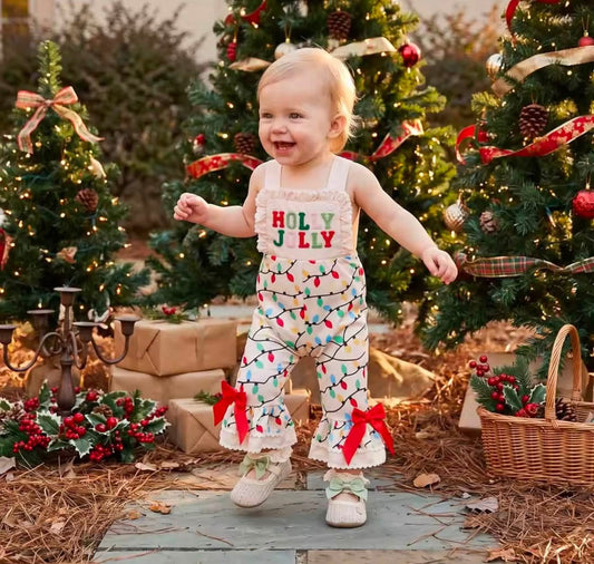 Holly Jolly Overalls