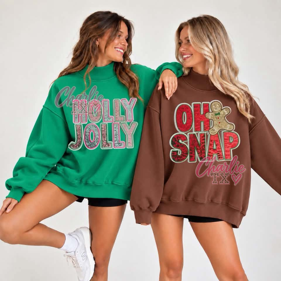 Sequin Sweatshirts